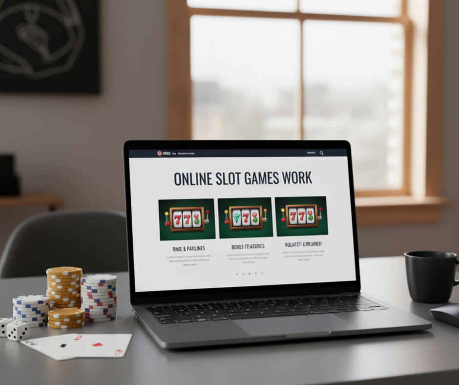Online Slot Games Work