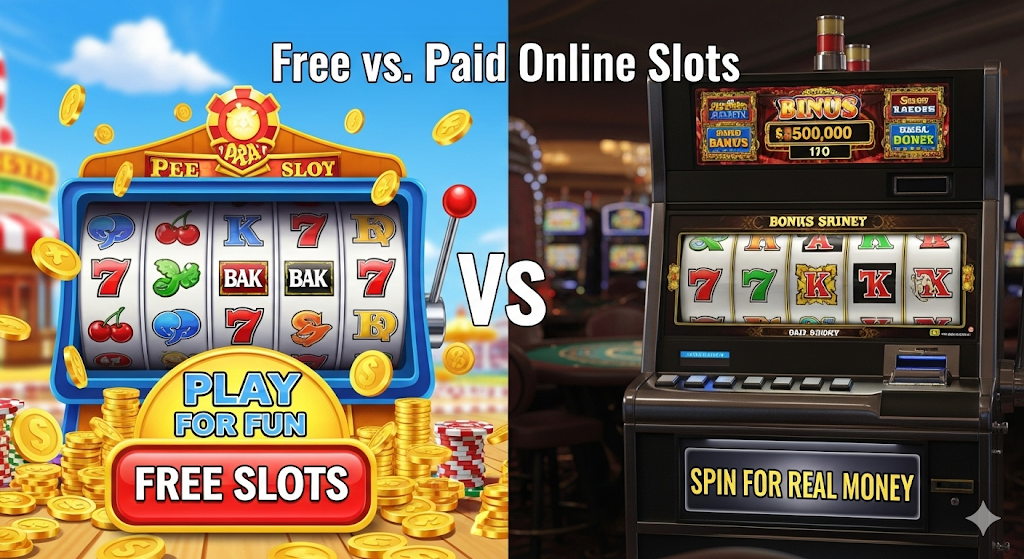 Free vs. Paid Online Slots: Which Is Better?